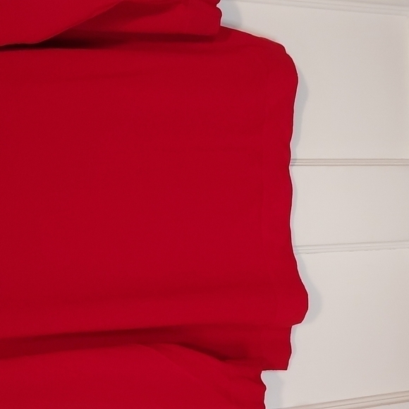 Ann Taylor Petite Crystal Jeweled Rhinestone Collar Sweater In Red - Picture 8 of 12